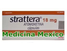 Strattera 18mg 14 Caps, Atomoxetine
